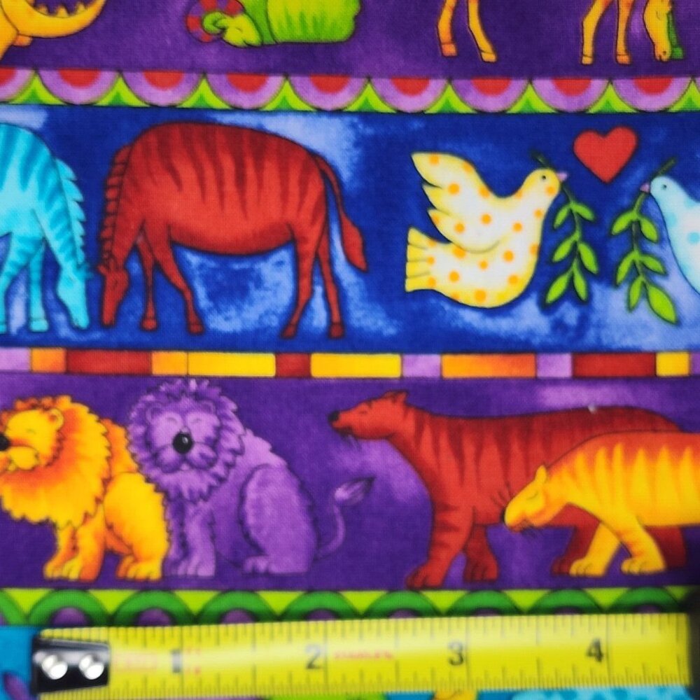 Quilting Craft Fabric Animals Dinosaur Birds Africa Novelty Bright Fat Quarter